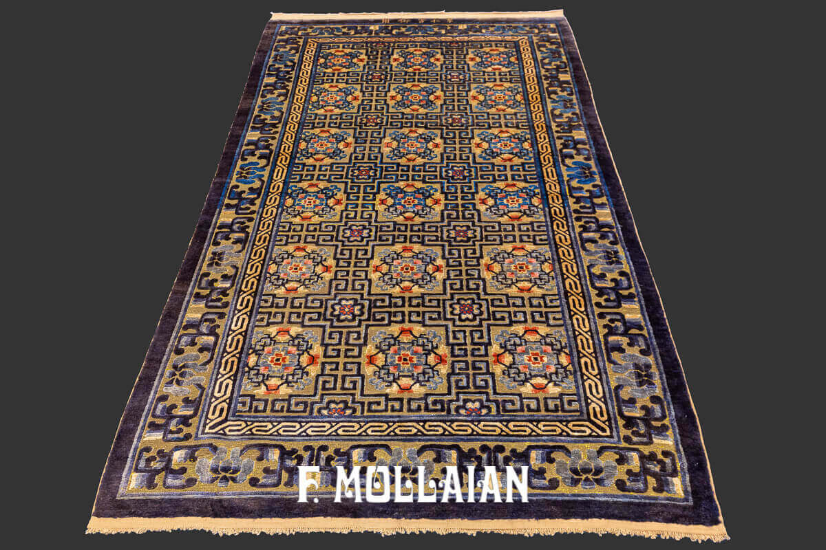 Tapis de Soie et Fil de Métal du Palais Impérial, Signé n°:27273024